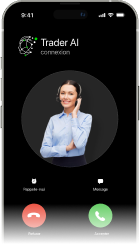 Appel entrant du support Trader AI